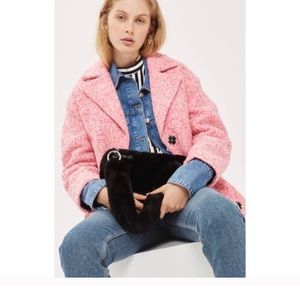 Women’s Top Shop Car Coat - Size 4-6